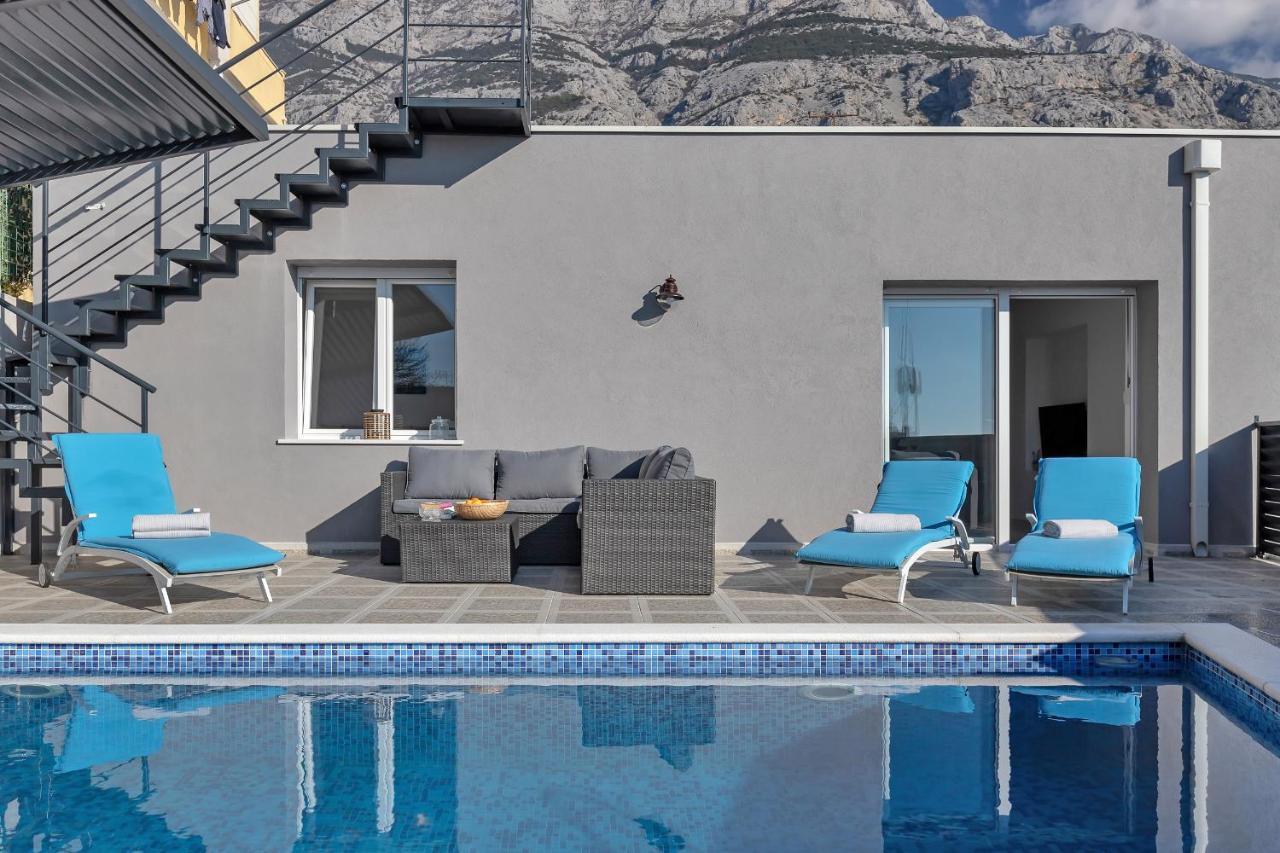 Apartment Lotte With Private Pool In The City Center! Макарська Екстер'єр фото